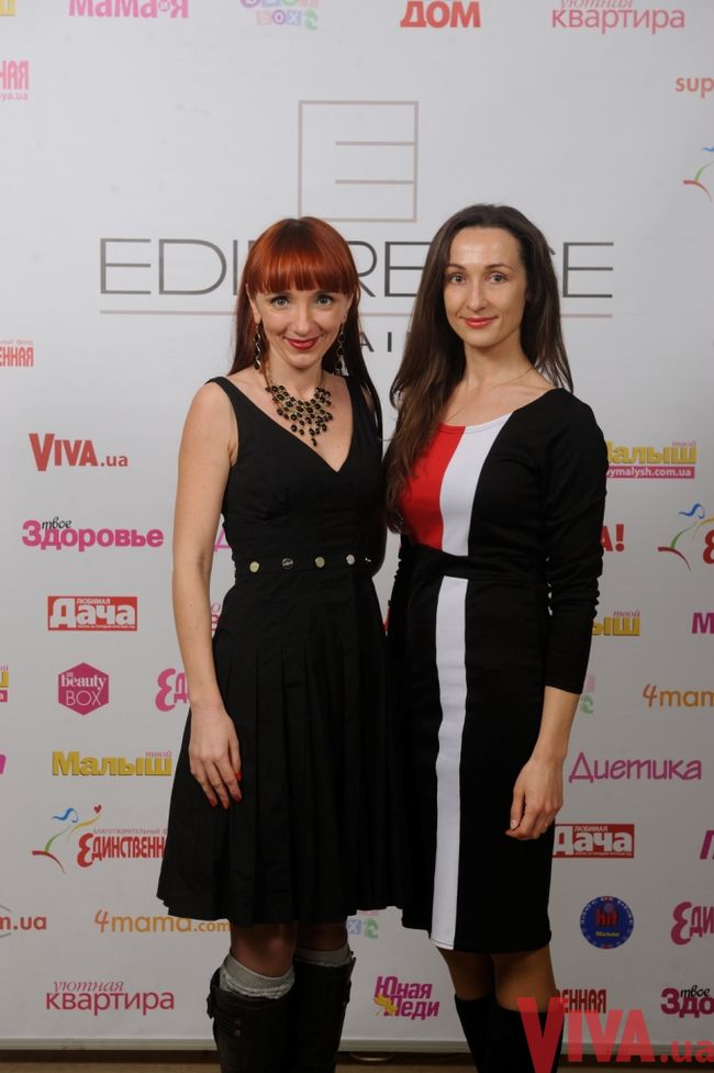 Анна Швец и Жанна Пономаренко (Yves Rocher Украина)